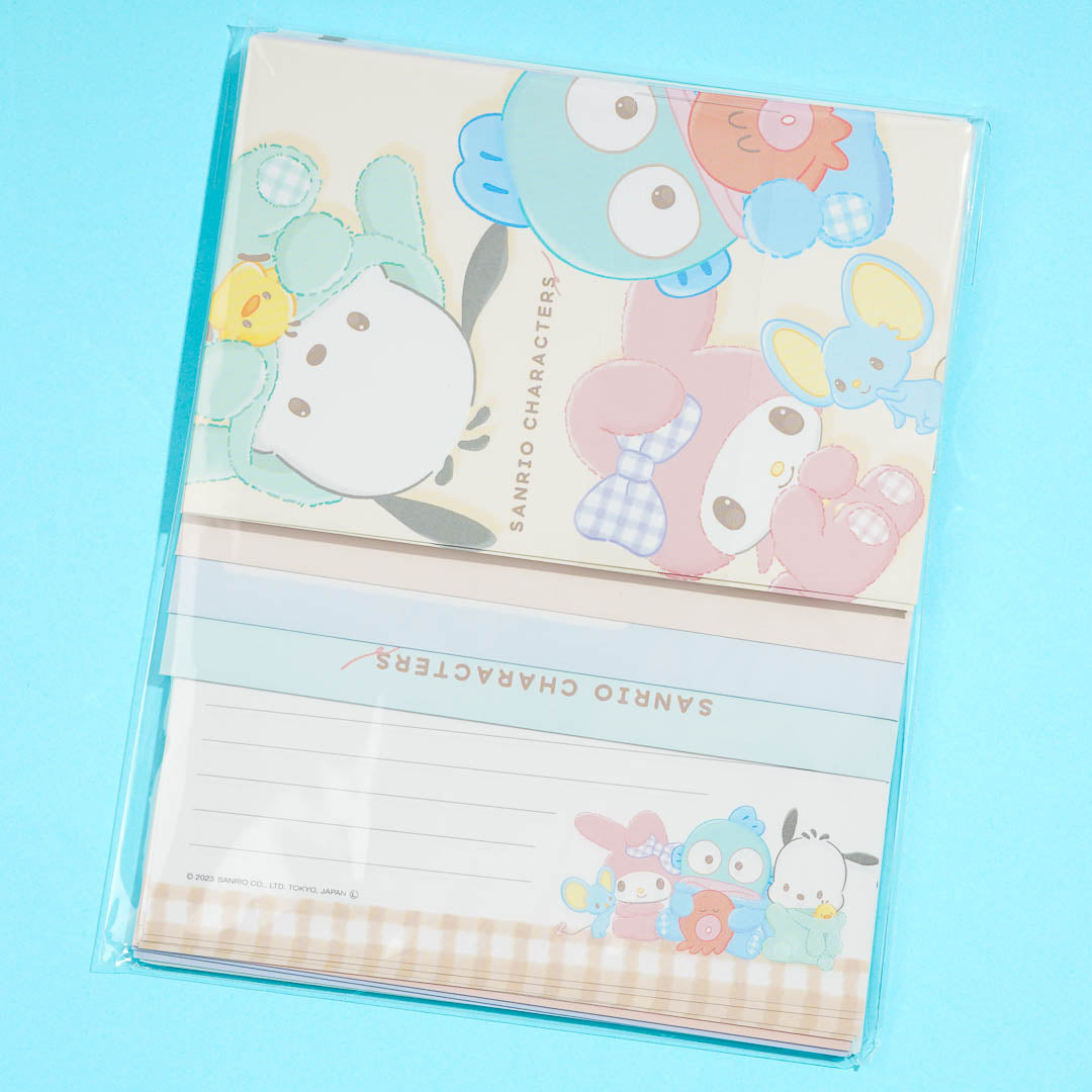Sanrio Characters Fluffy Onesie Letter Set