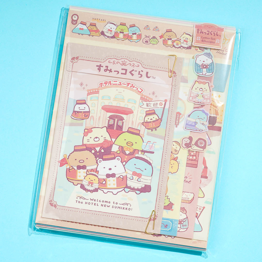 Hotel Sumikko Gurashi Letter Set