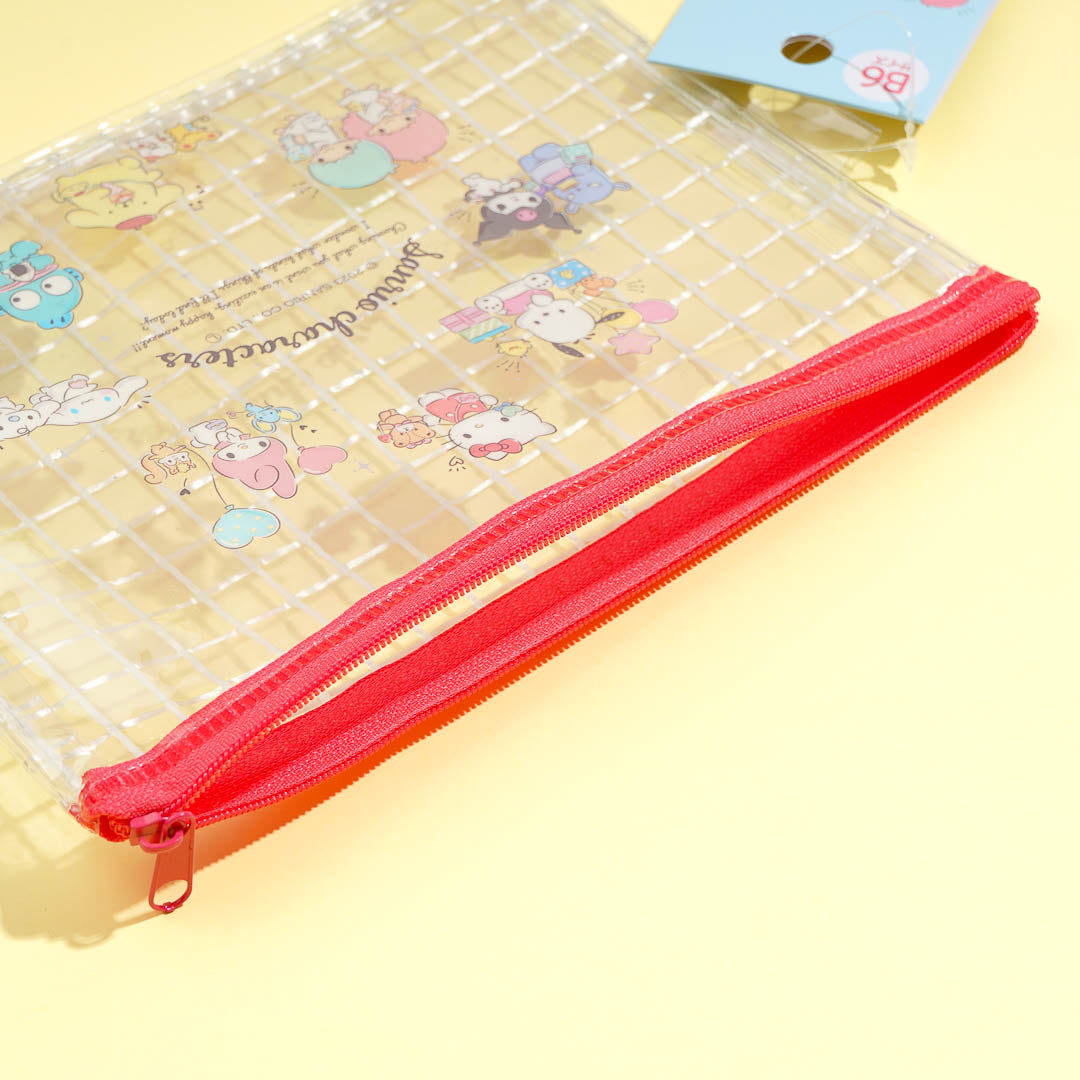 Sanrio Characters Party Time Flat Pouch