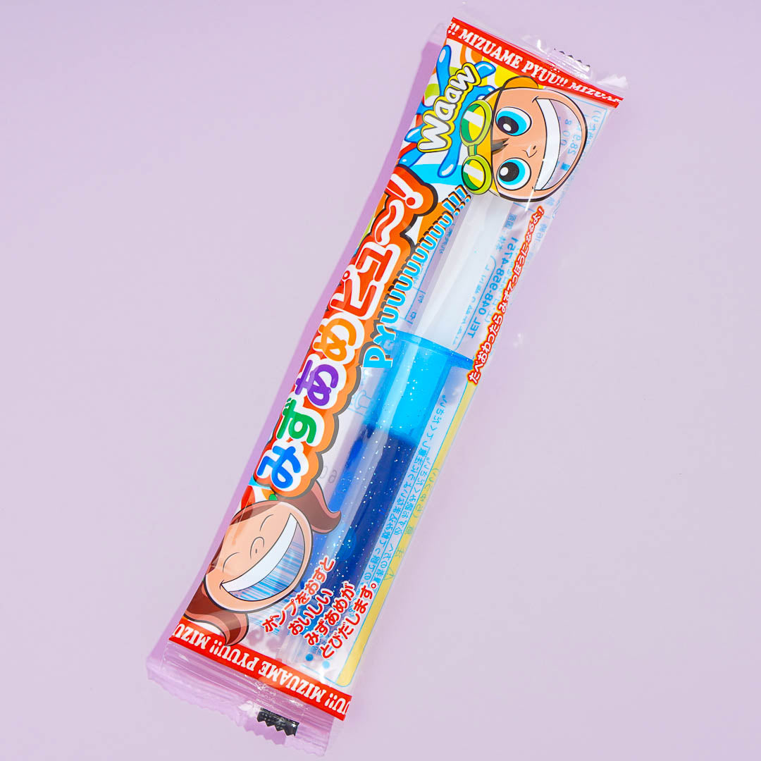 Mizudeppo Ame Mizuame Syringe-Type Candy