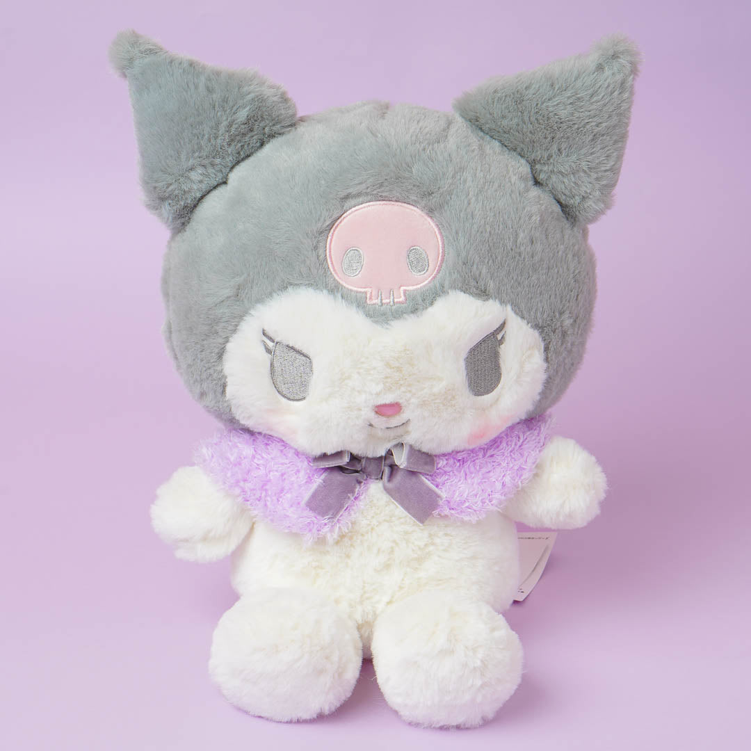 Kuromi Ribbon Cloak Plushie - Big
