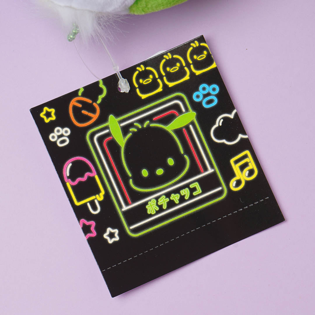 Pochacco Shibuya Neon Night Plushie Charm