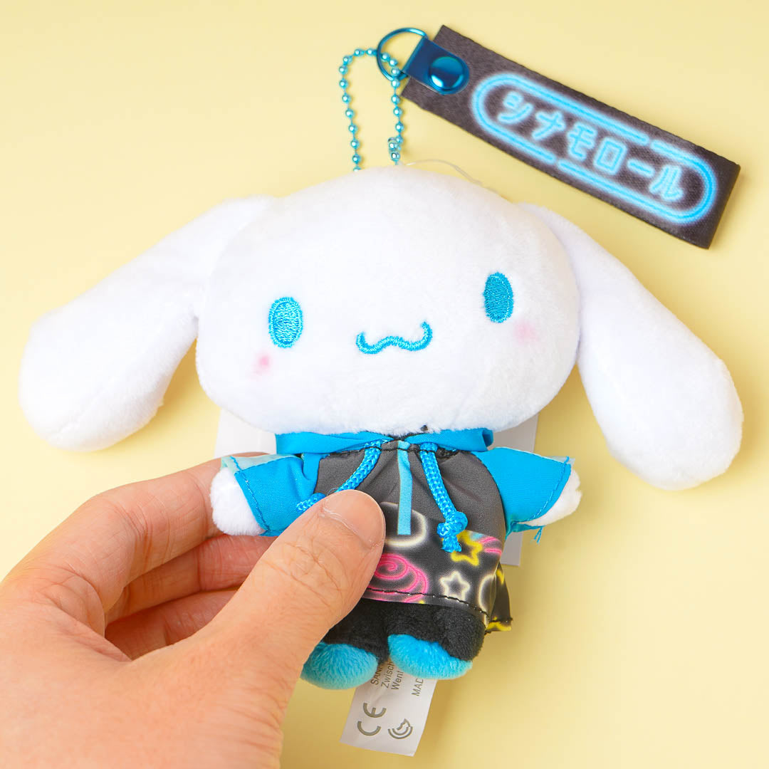 Cinnamoroll Shibuya Neon Night Plushie Charm