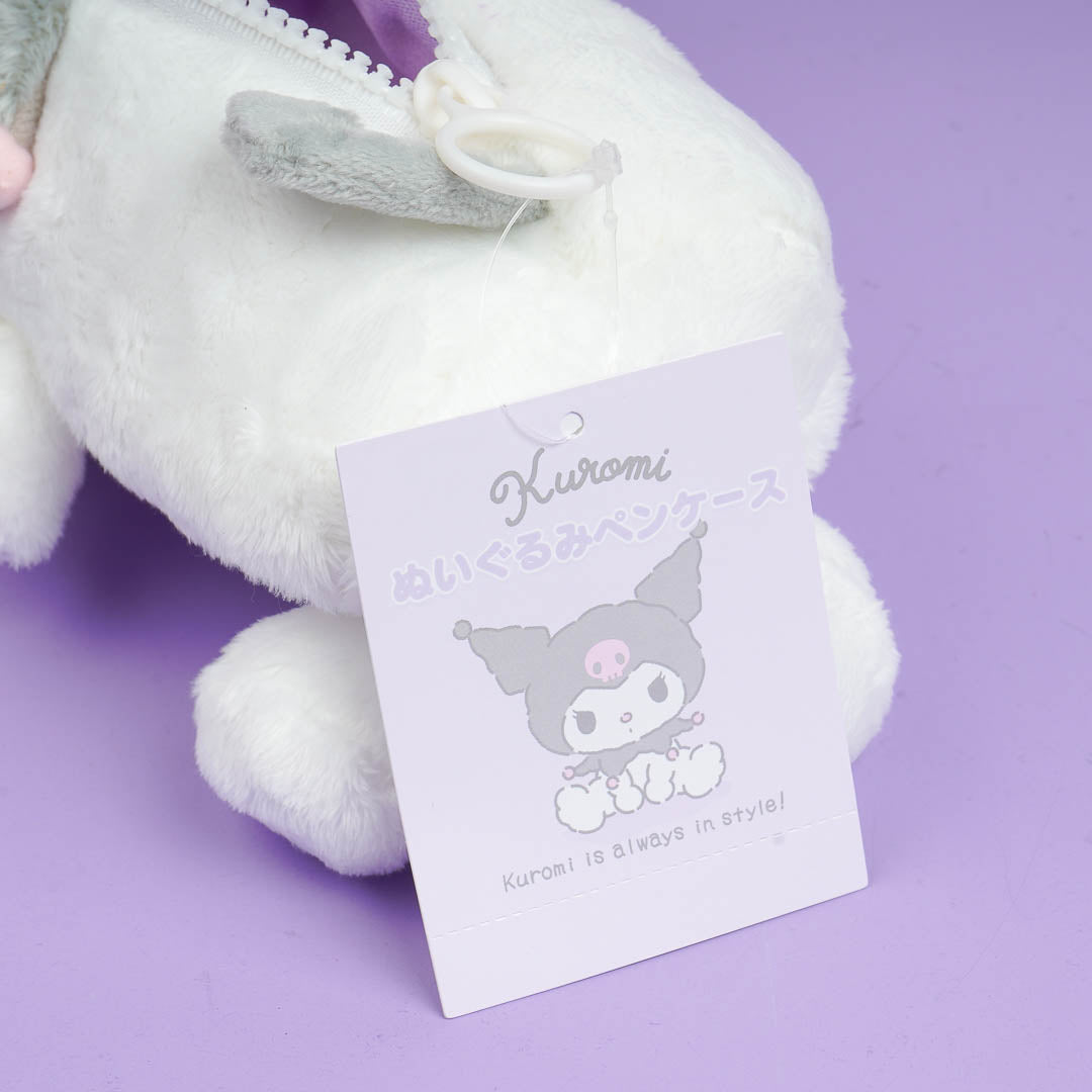 Kuromi Nuigurumi Plushie Pencil Case
