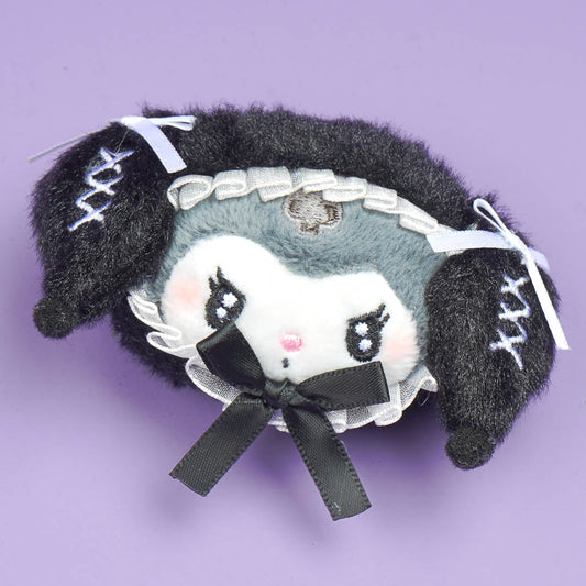 Kuromi Lolita Plushie Hair Clip
