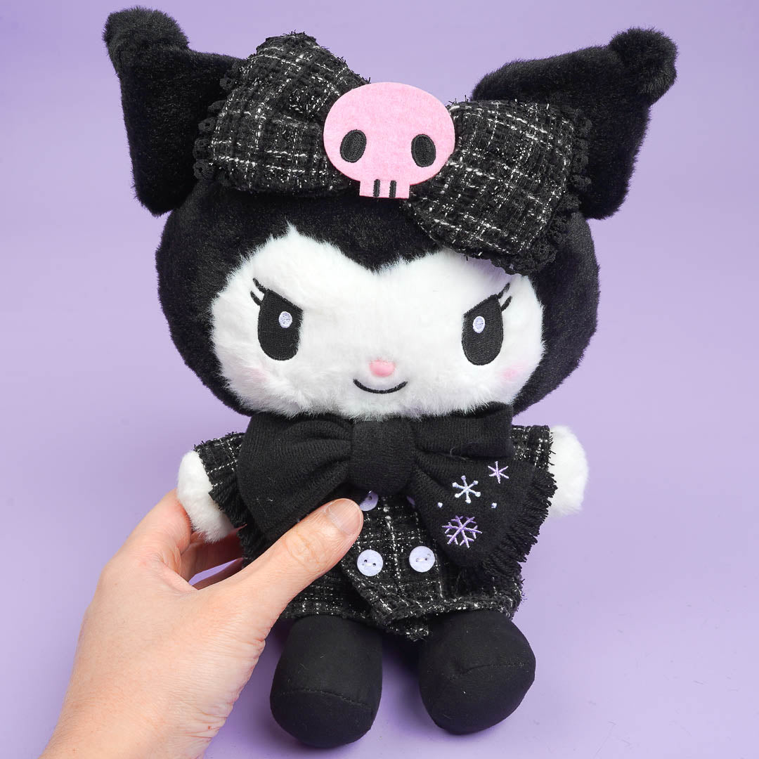 Kuromi Winter Outfits Plushie - Medium