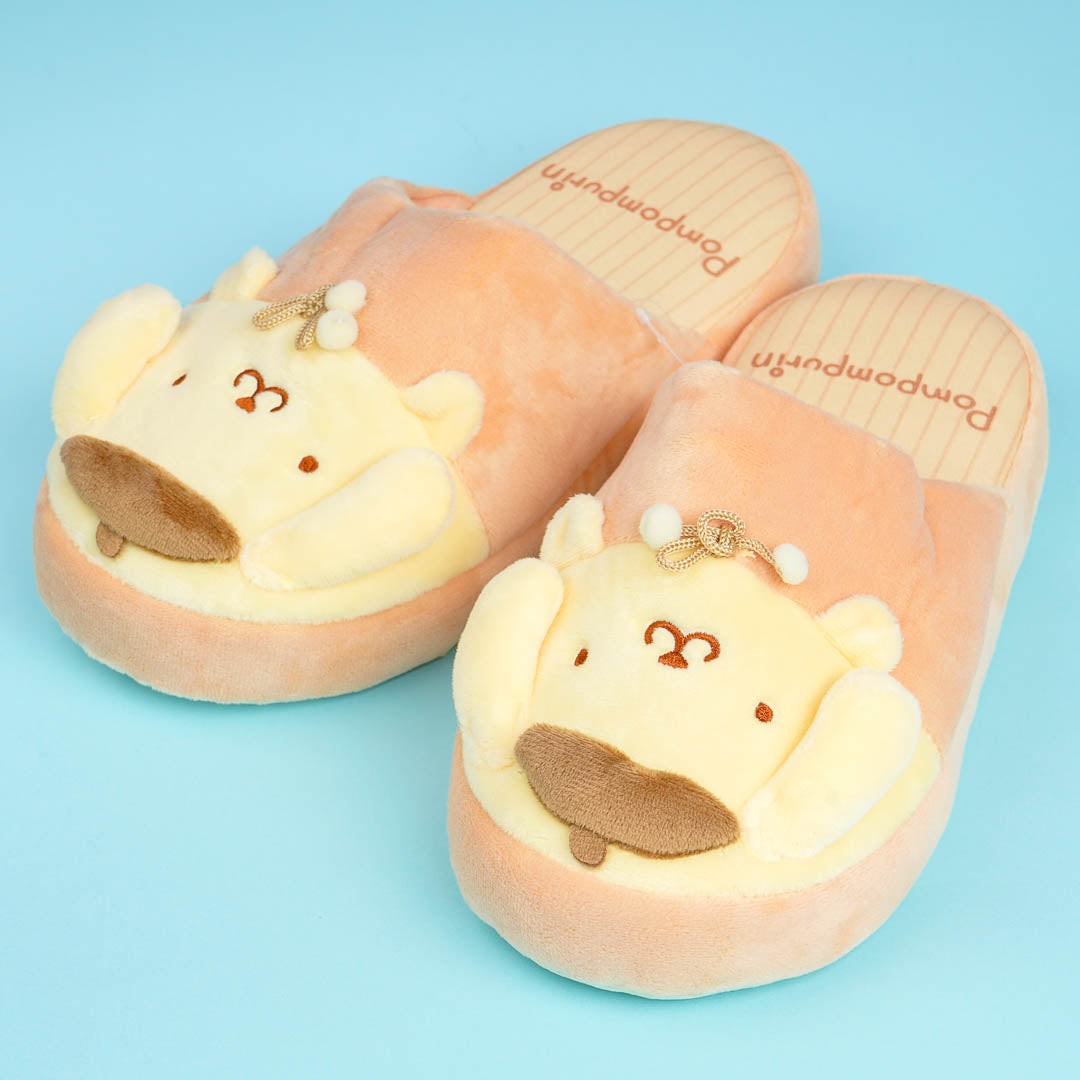 Pompompurin Peeking Slippers