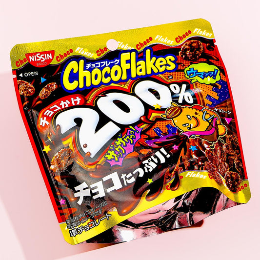 Nissin Cisco Choco Flakes - 200% Chocolate