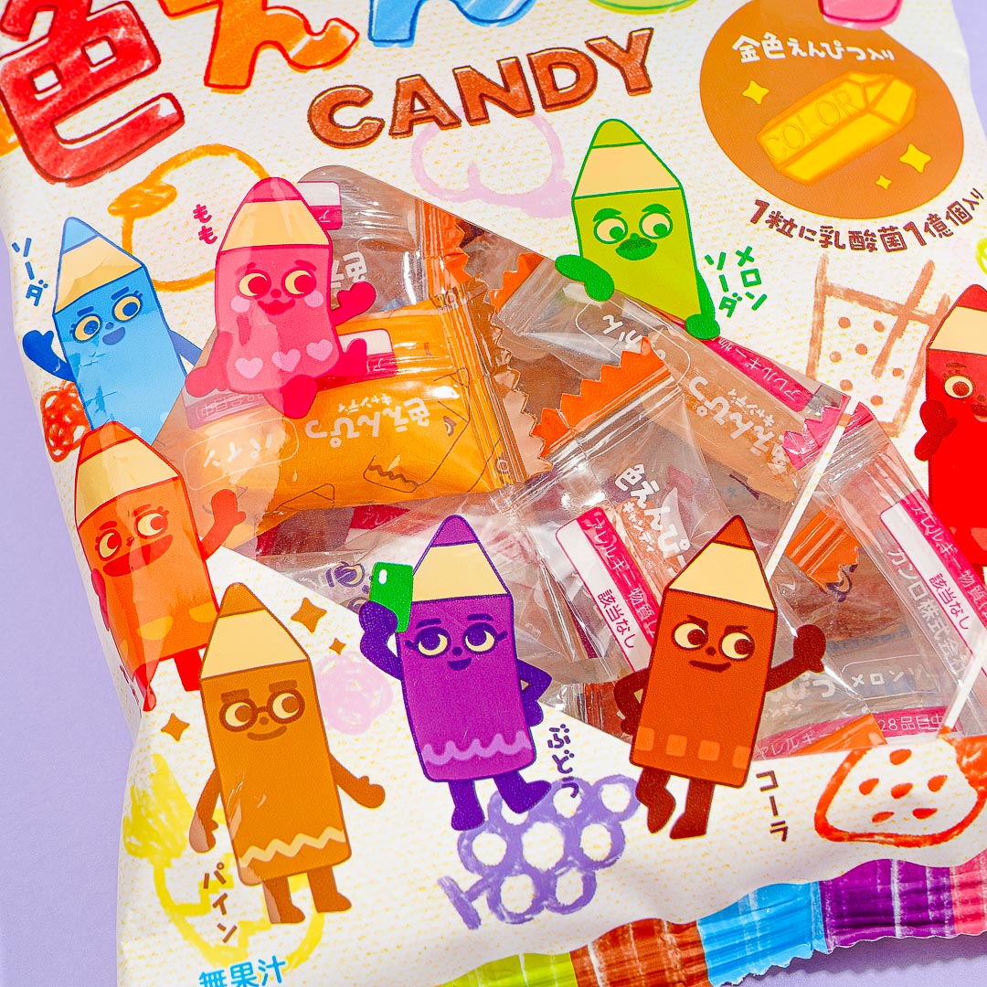 Kanro Colored Pencil Candy
