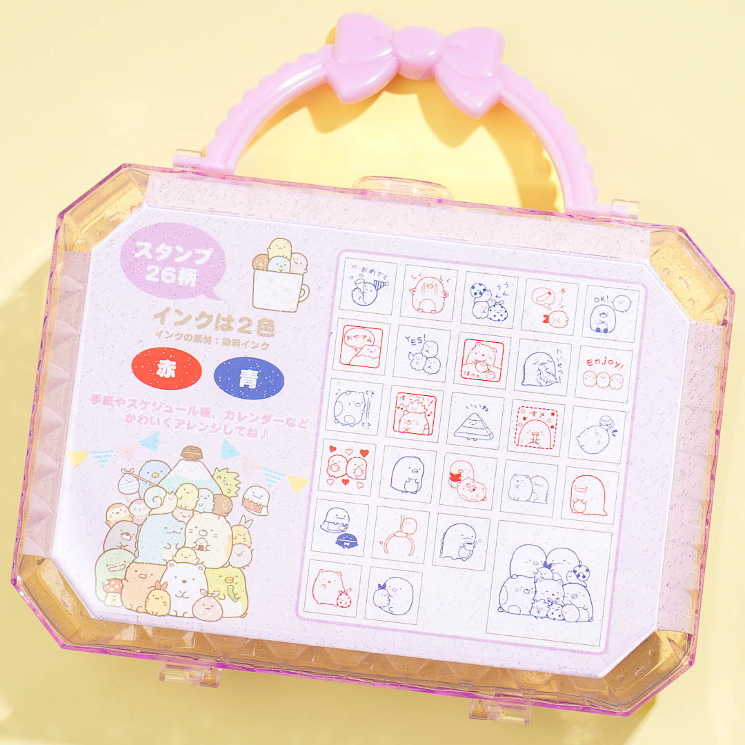 Sumikko Gurashi Glittery Friends Stamp Set