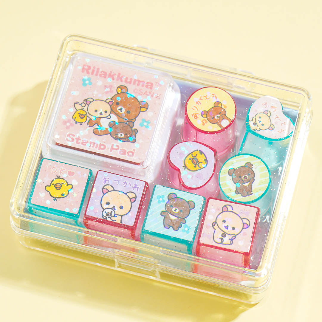 Rilakkuma & Friends Mini Stamp Set