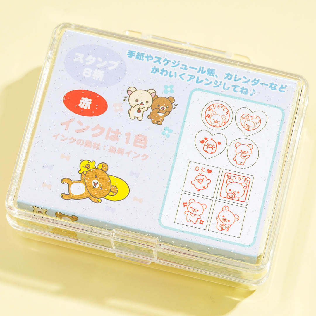 Rilakkuma & Friends Mini Stamp Set