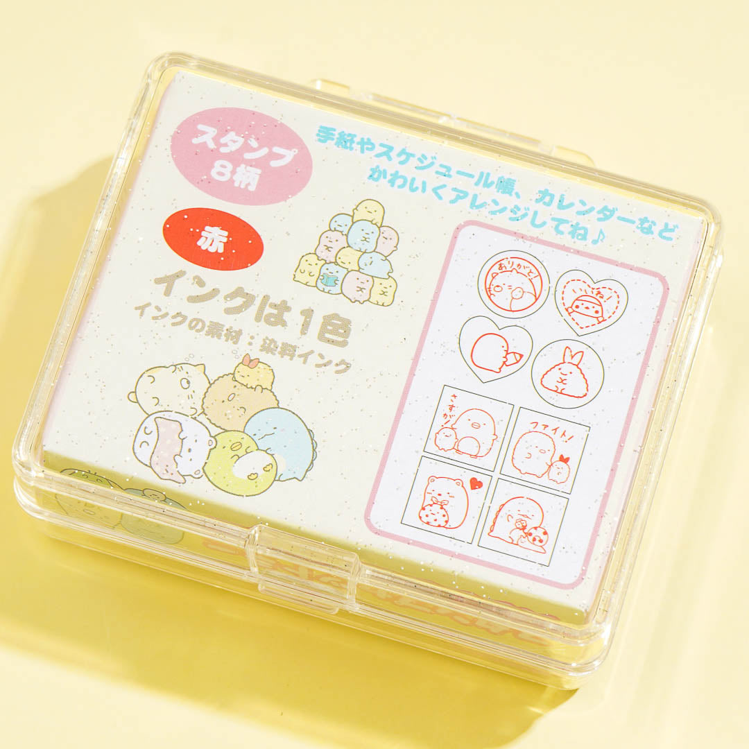 Sumikko Gurashi Cuddle Time Stamp Set