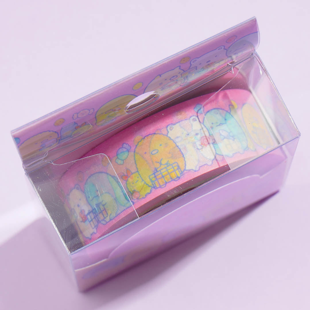 Sumikko Gurashi Gift Giving Glittery Washi Tape