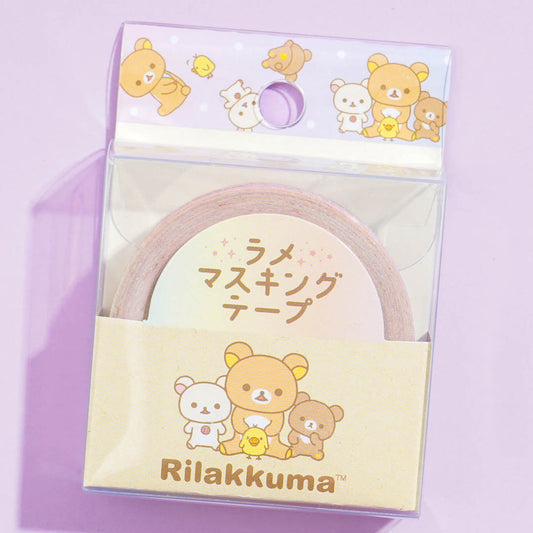 Rilakkuma & Friends Glittery Washi Tape