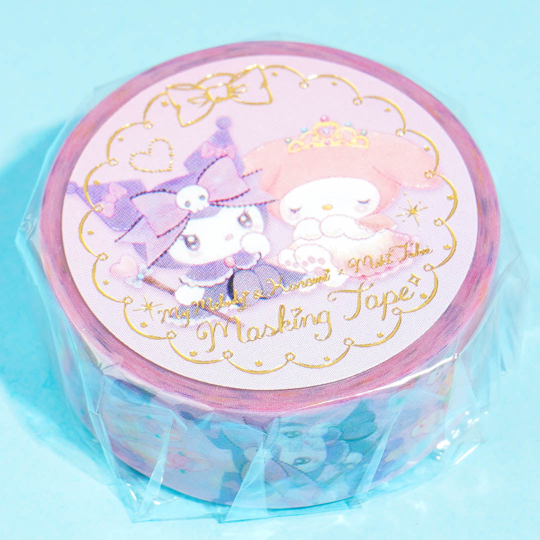 Kuromi & My Melody x Miki Takei Washi Tape