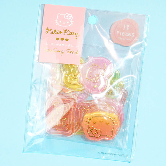 Hello Kitty Pastel Sealing Seal Sticker Pack
