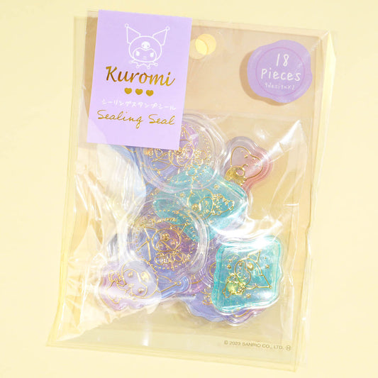Kuromi Pastel Sealing Seal Sticker Pack