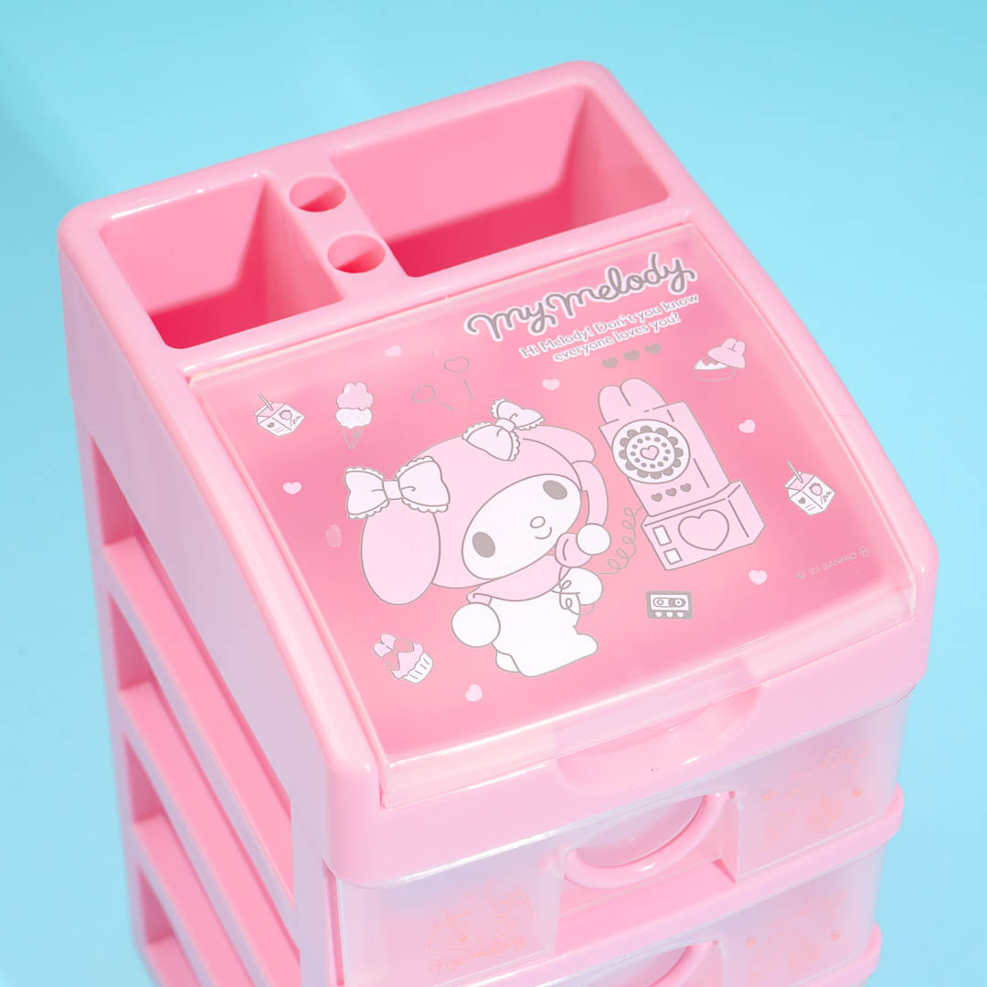 My Melody Girly Call Desk Drawer