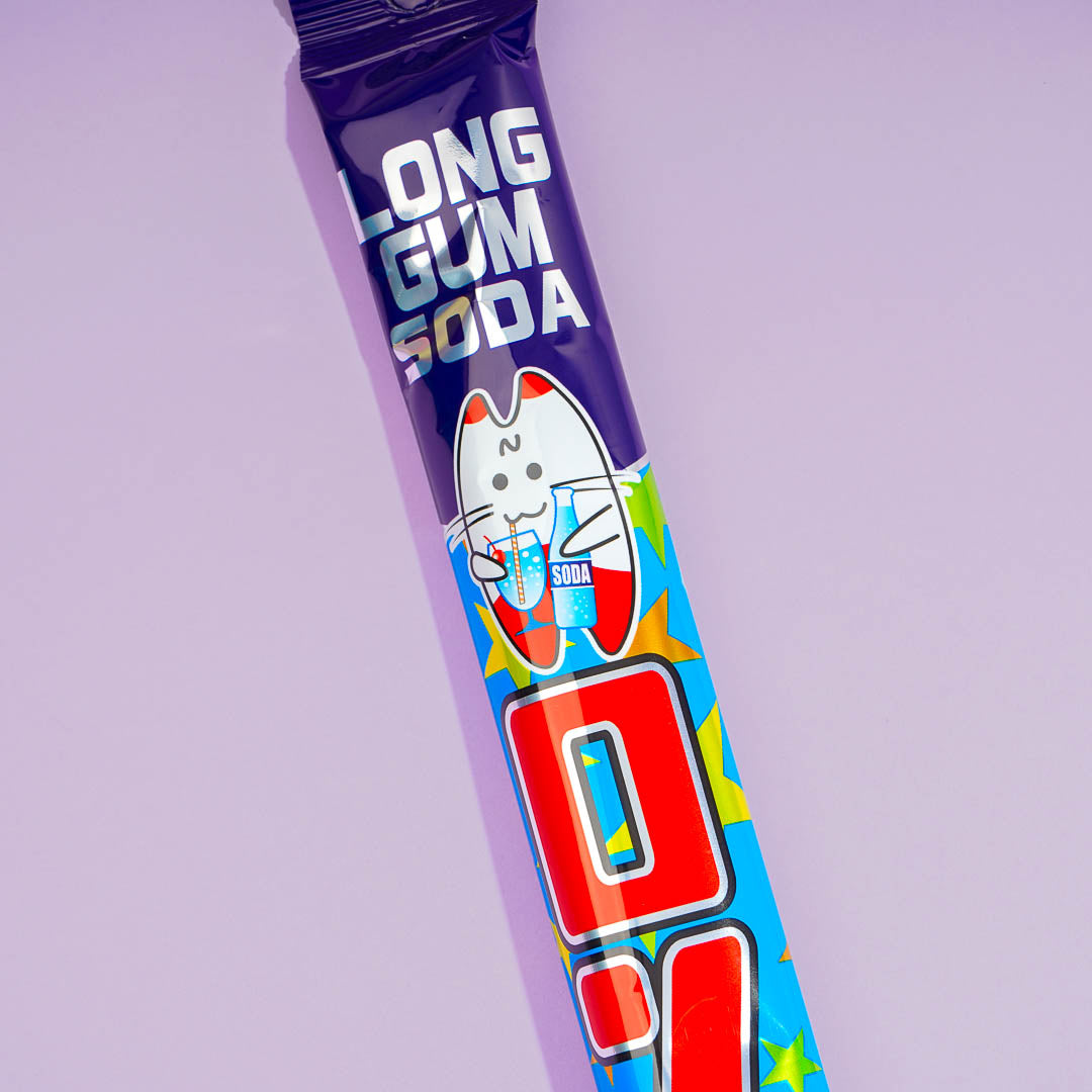 Nozaki Seika Long Gum - Ramune Soda