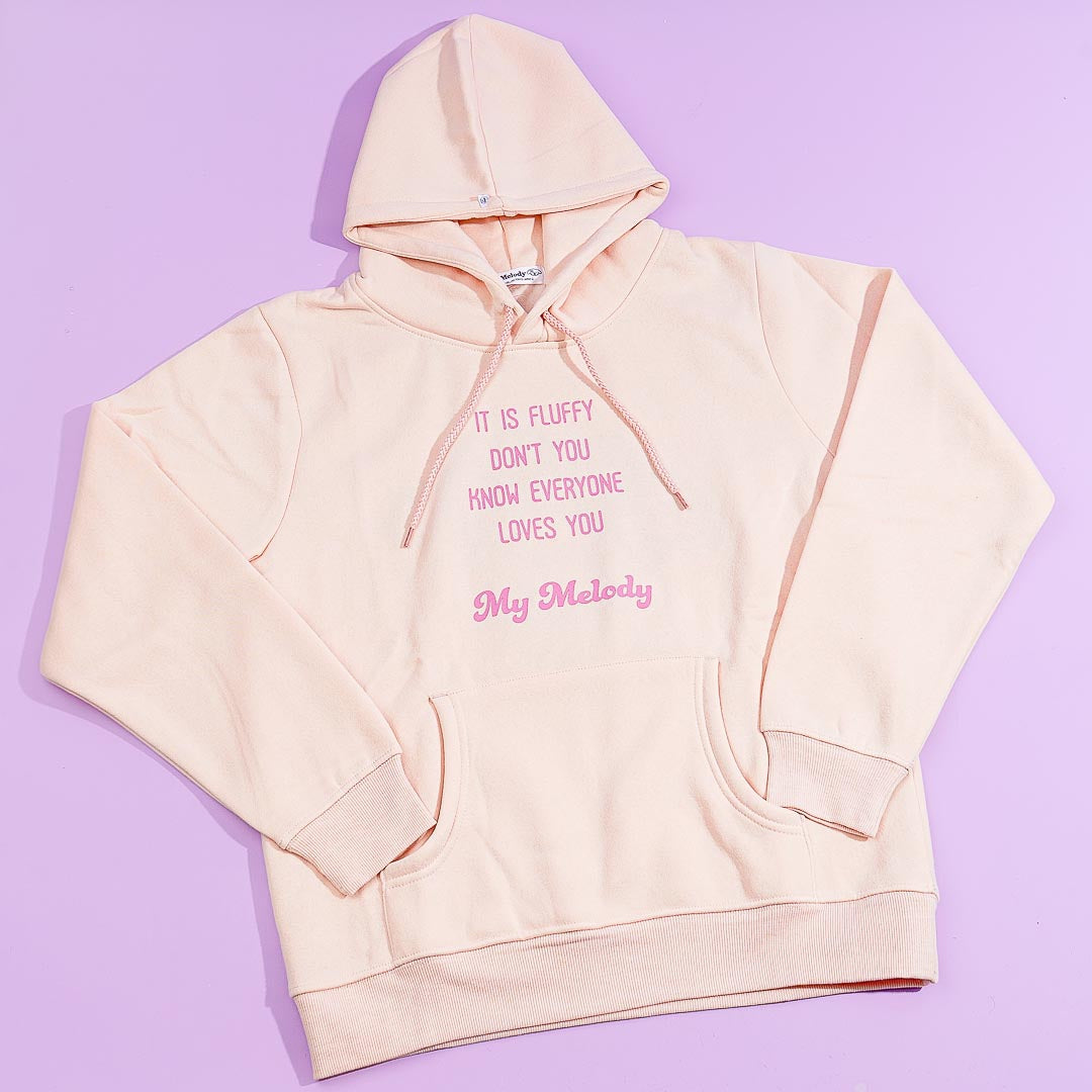My Melody Lavender Embroidery Hoodie