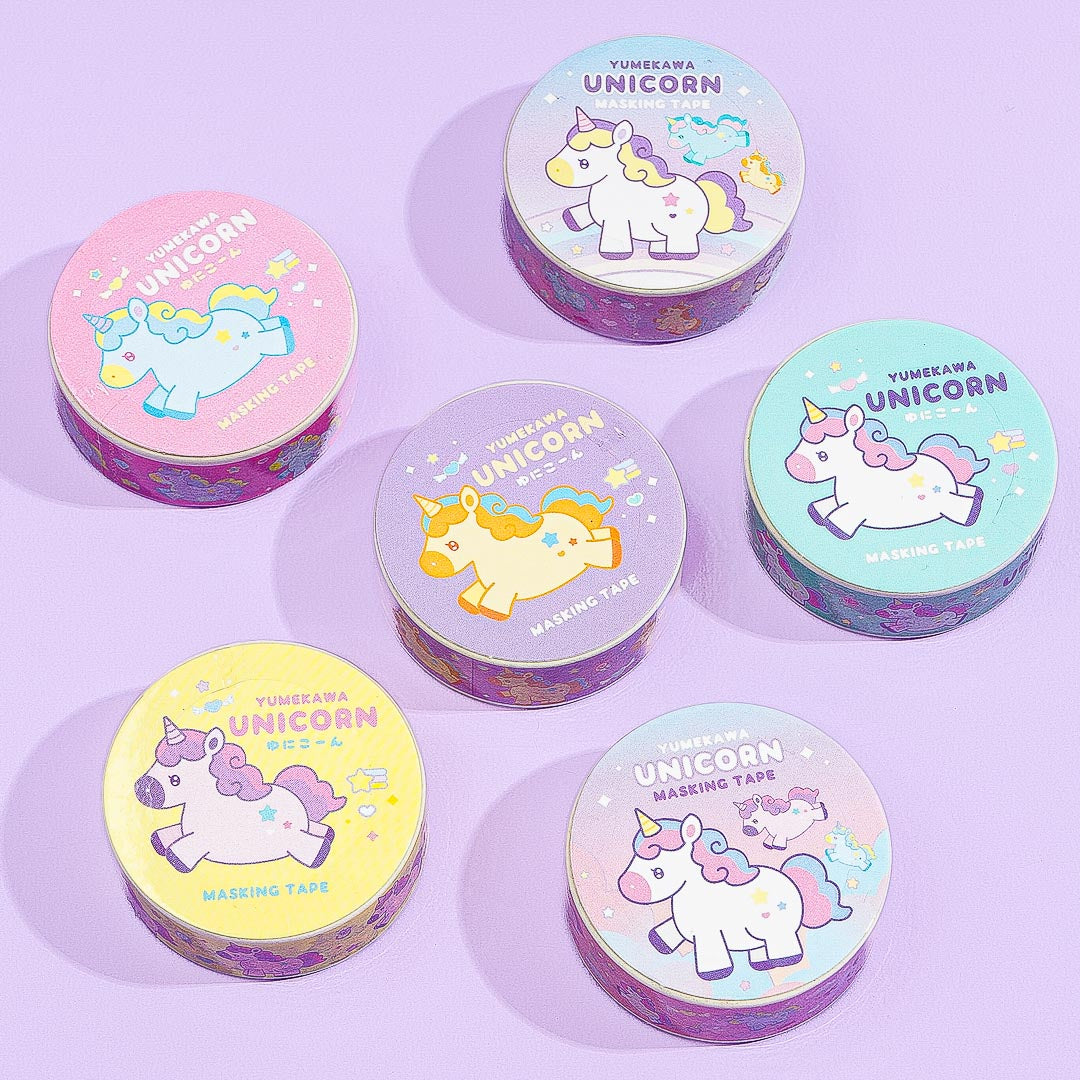 Yumekawa Unicorn Masking Tape