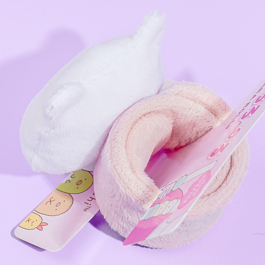 Sumikko Gurashi Chara Roll Plushie Wristband - Shirokuma