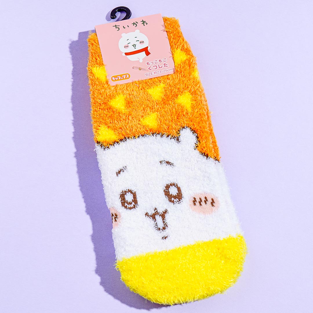 Chiikawa Sankaku Fluffy Socks