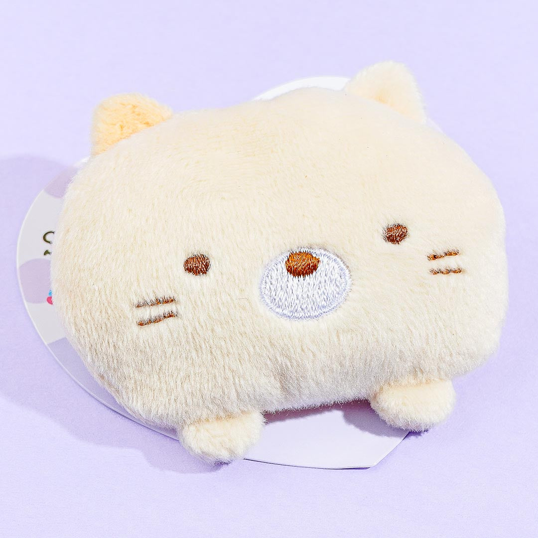 Sumikko Gurashi Love Series Plushie Badge - Neko