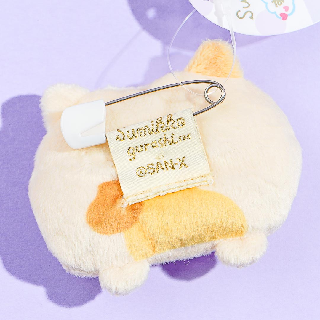 Sumikko Gurashi Love Series Plushie Badge - Neko