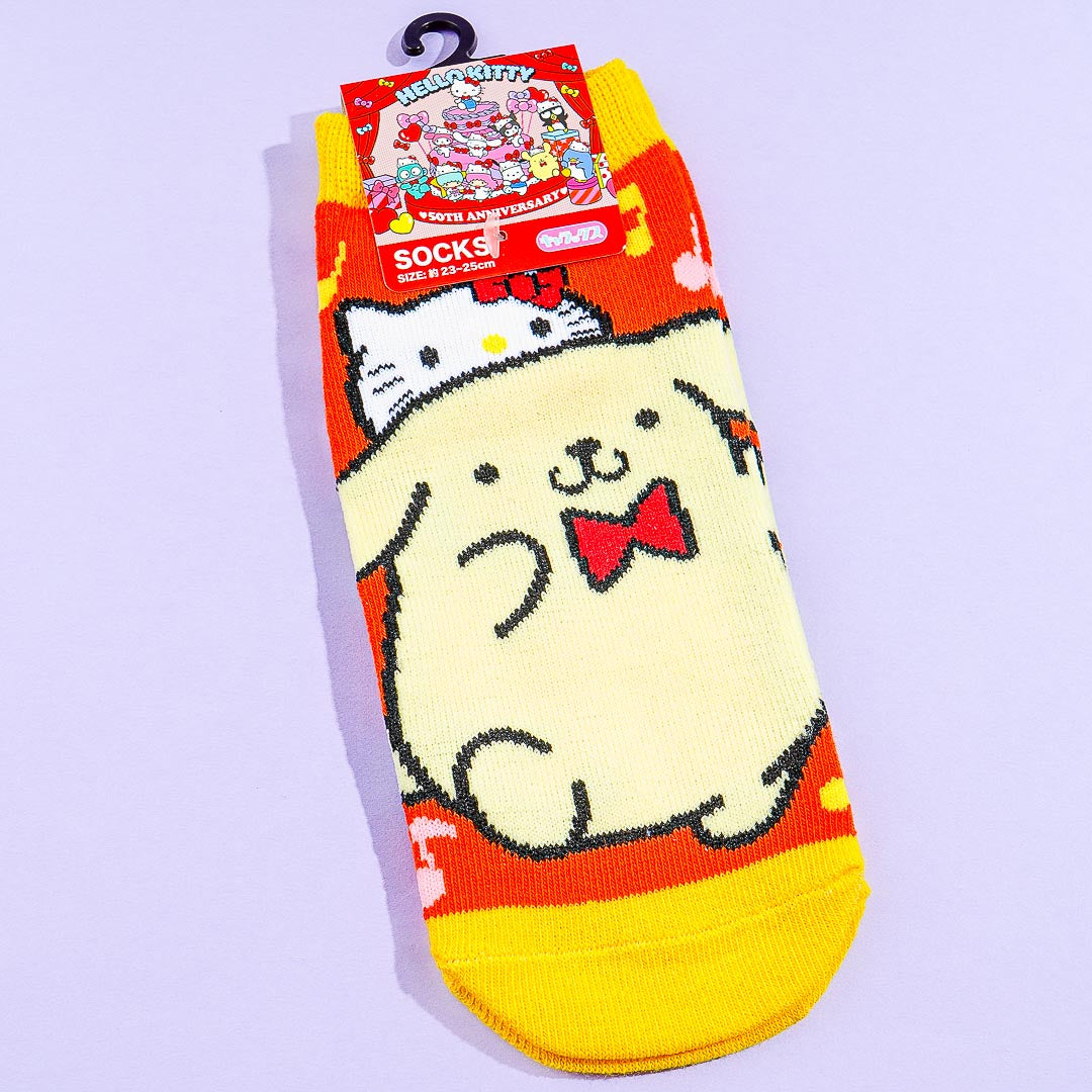 Hello Kitty x Pompompurin Ankle Socks