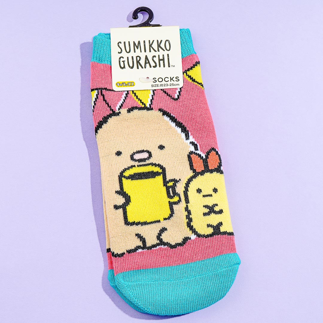 Sumikko Gurashi Ankle Socks - Tonkatsu & Ebi Furai no Shippo