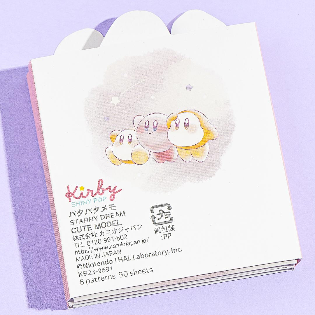 Kirby & Waddle Dee Memo Pad Set