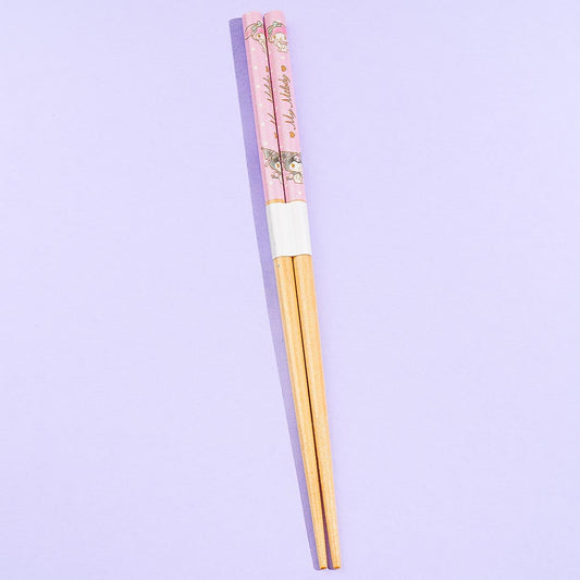 My Melody & Kuromi Wooden Chopsticks