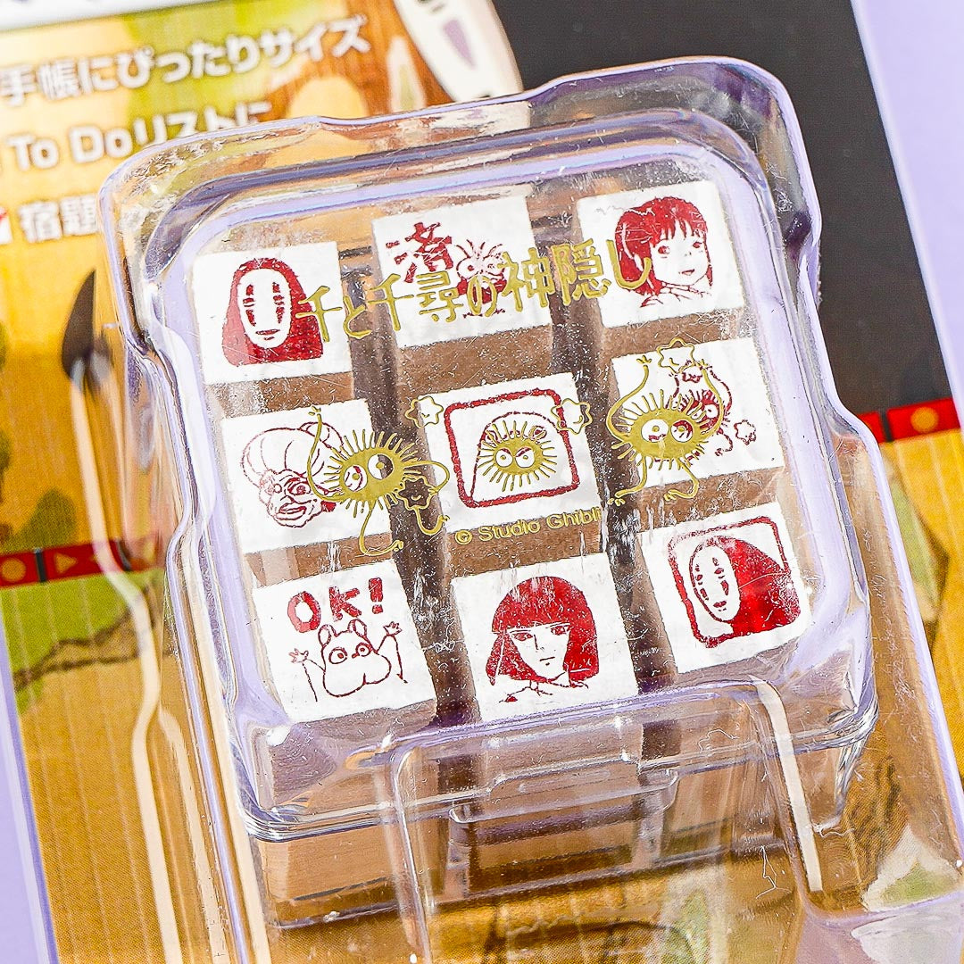 Spirited Away Check Stamp Set