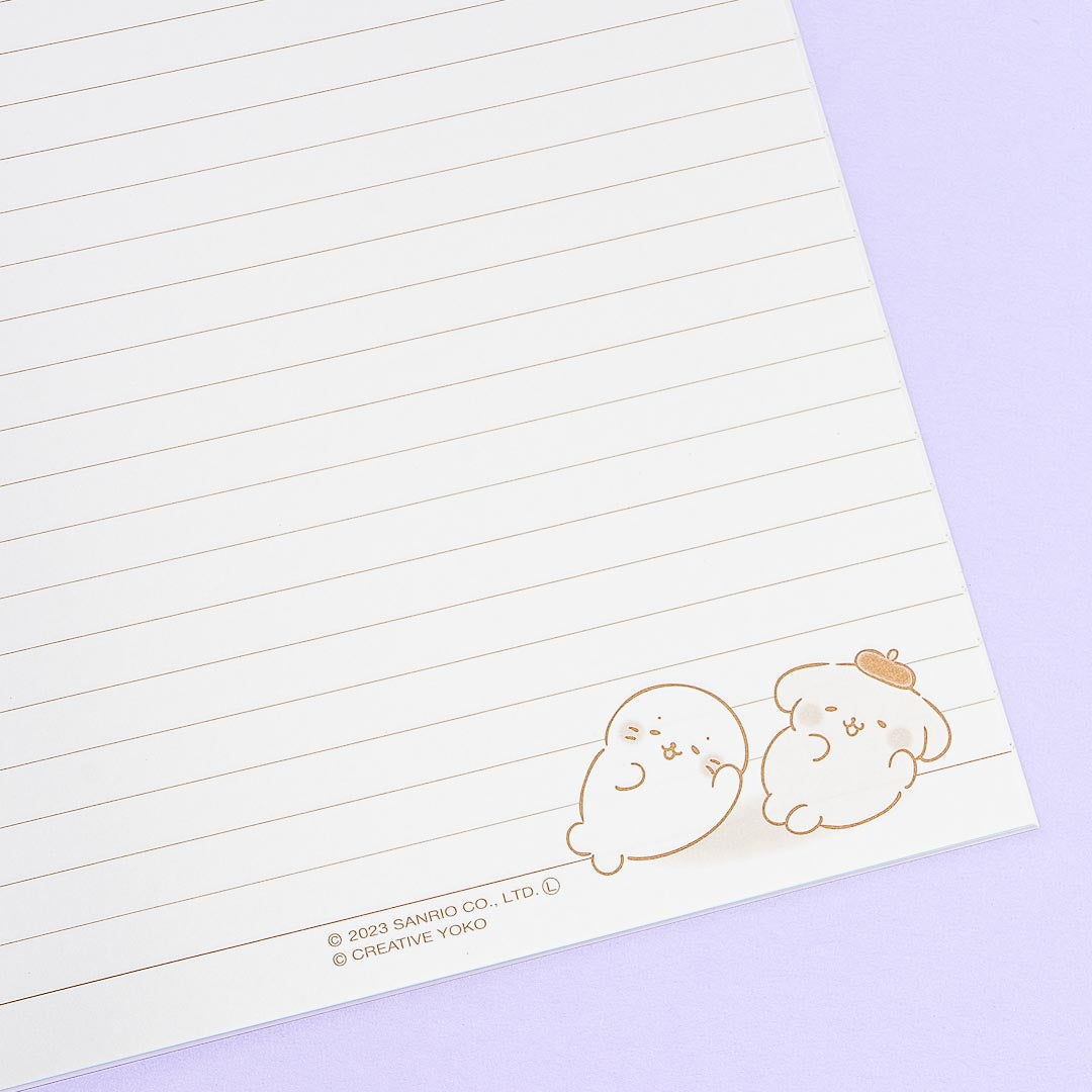 Pompompurin x Sirotan A5 Notebook