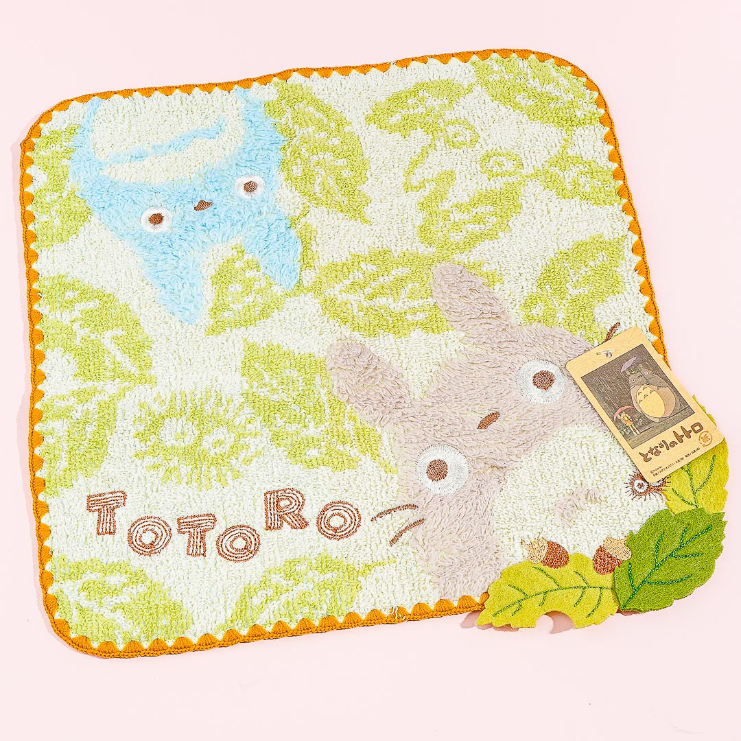 My Neighbor Totoro Leaf Play Mini Towel