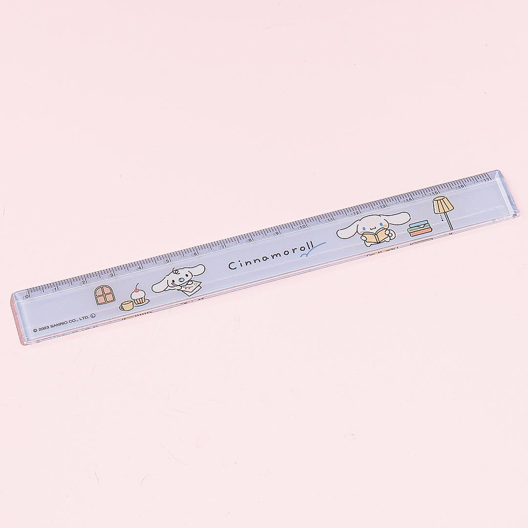 Cinnamoroll Study Time Ruler