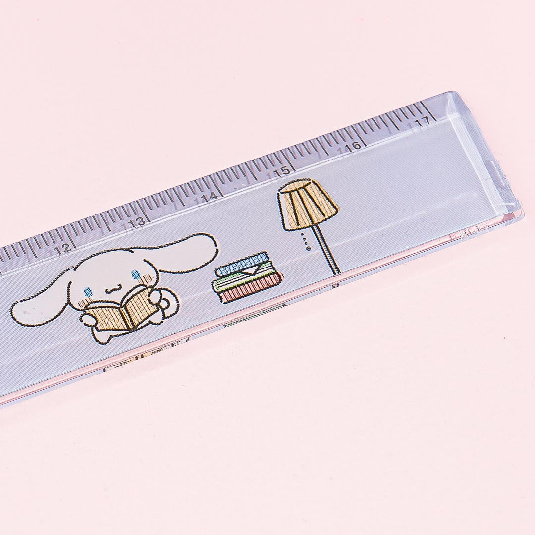 Cinnamoroll Study Time Ruler
