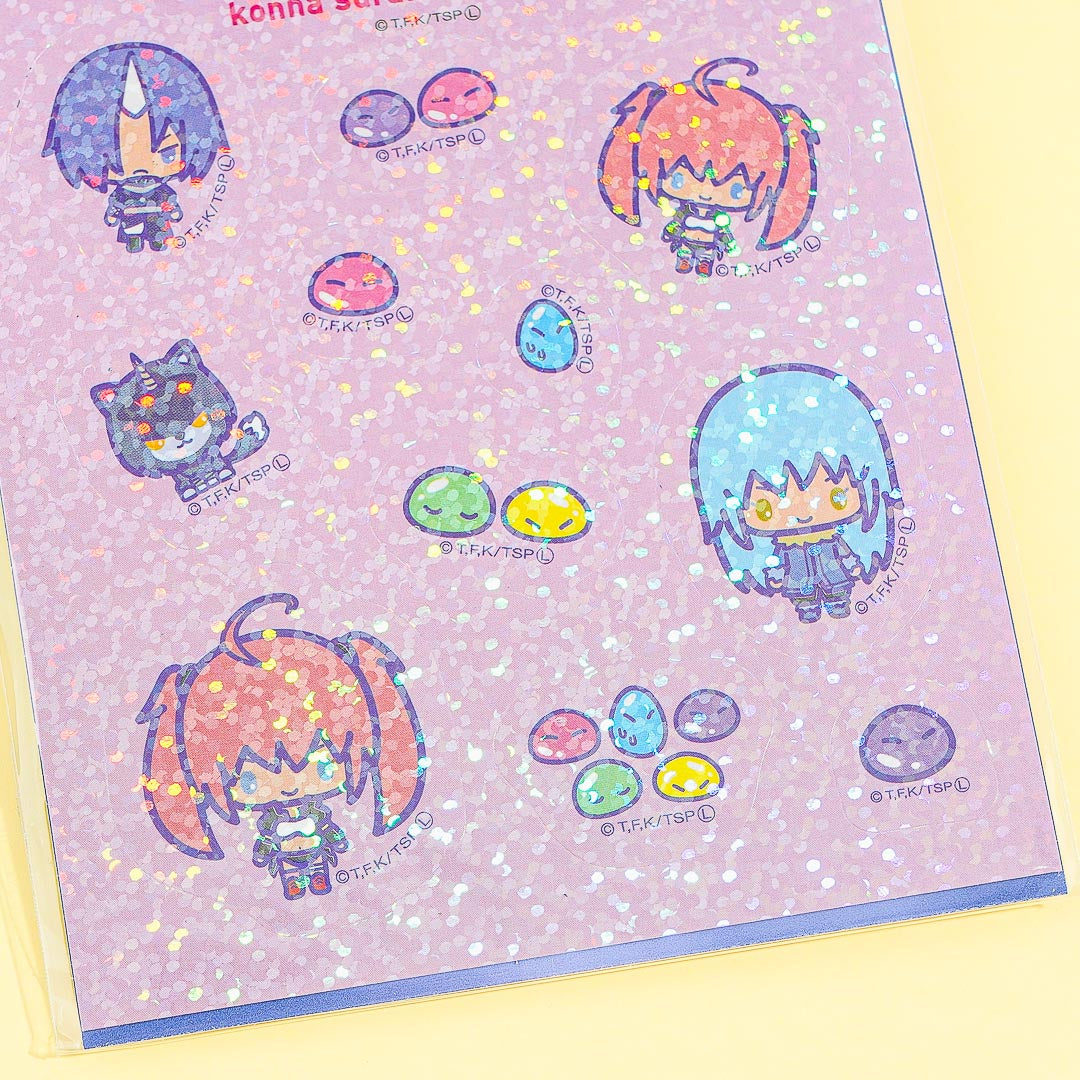 That Time I Got Reincarnated As A Slime Sparkly Stickers
