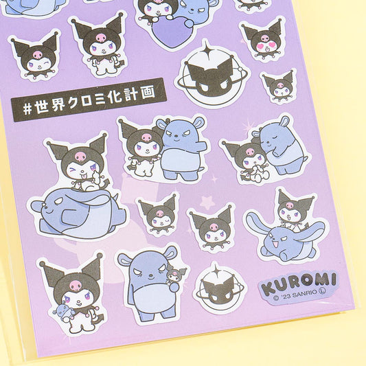 Kuromi & Baku World Kuromization Project Stickers