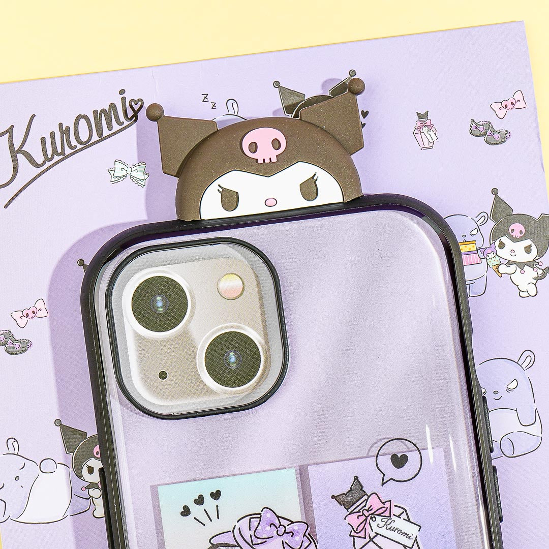 Kuromi Cheeky Phone Case for iPhone 15 / 14 / 13
