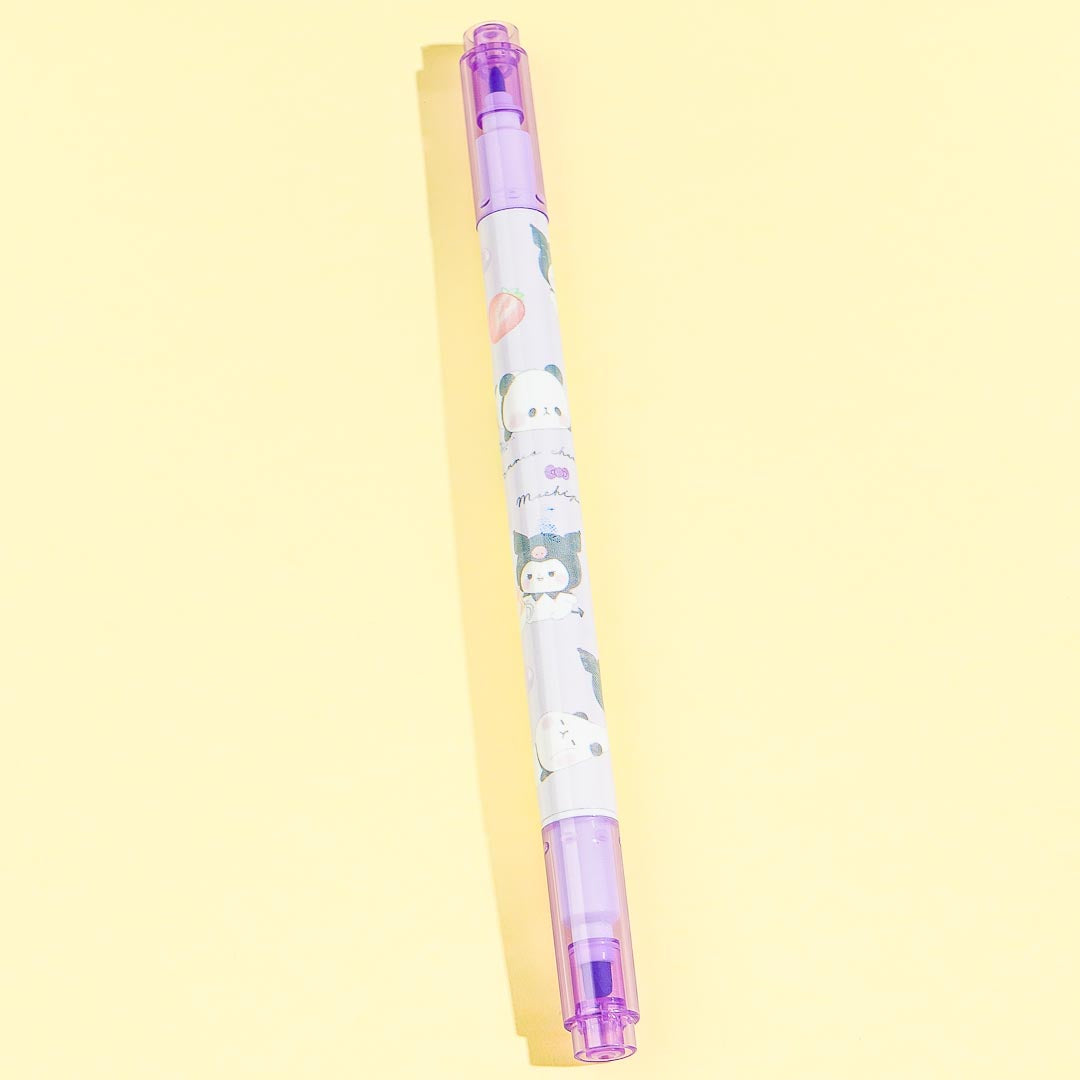 Mochi Mochi Panda x Kuromi Twin Marker