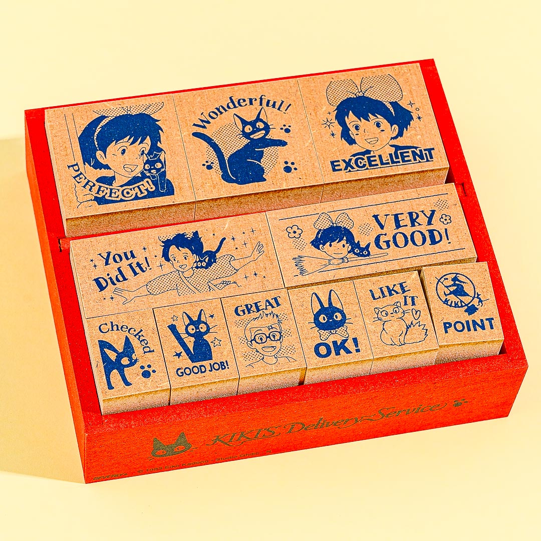 Kiki's Delivery Service Wooden Stamp Set