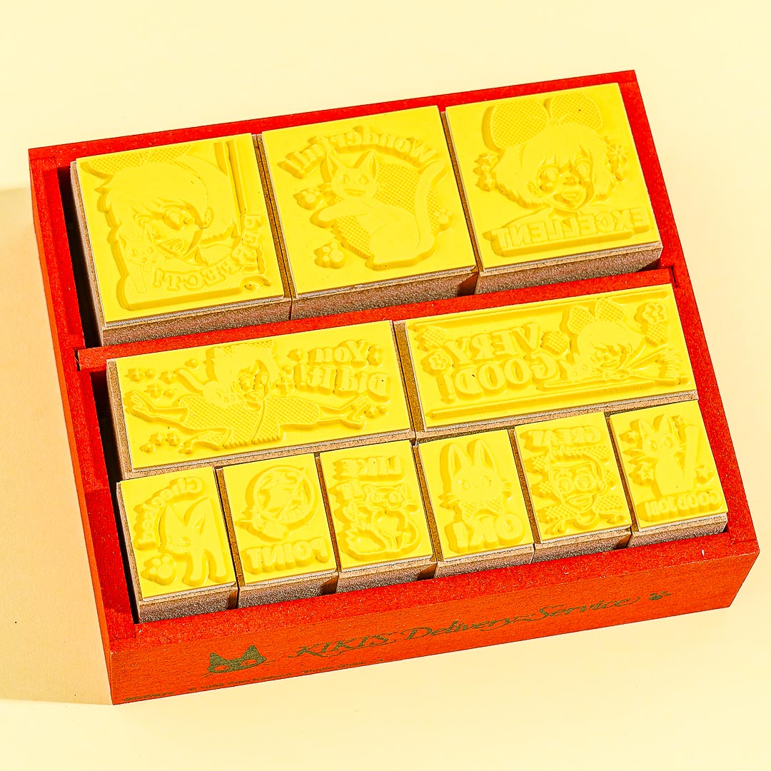Kiki's Delivery Service Wooden Stamp Set