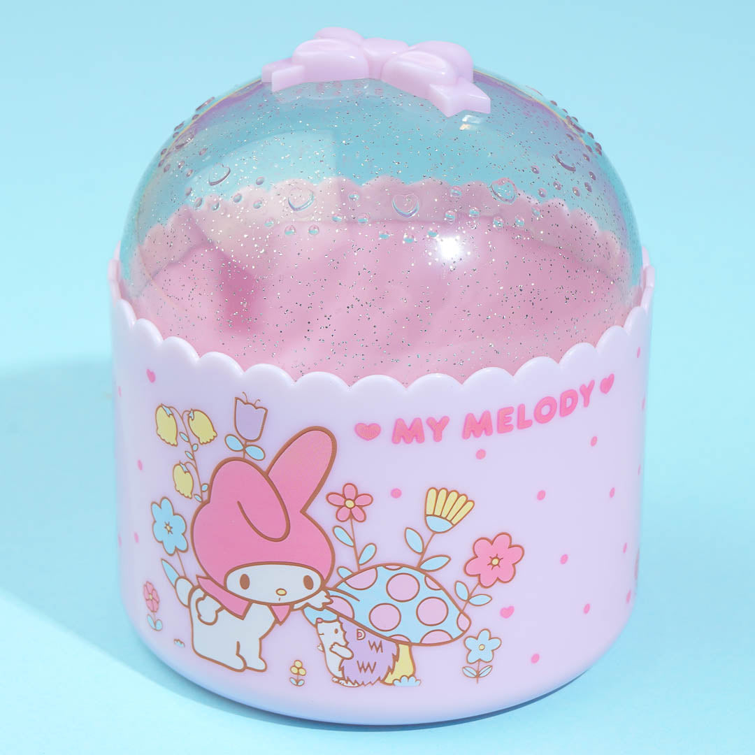 My Melody Flower Garden Dome Cotton Swab Case