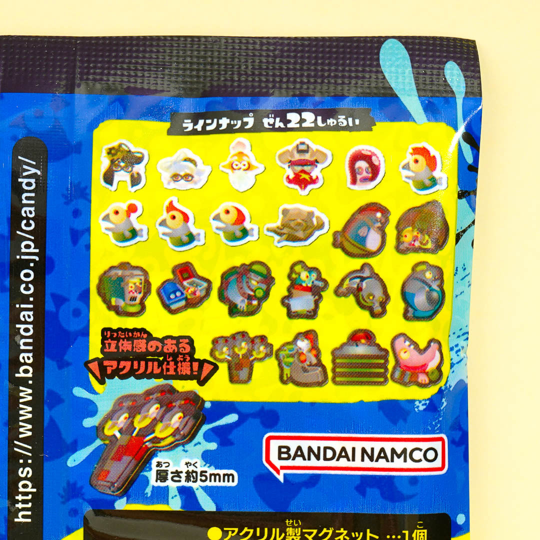 Splatoon 3 Chara-Magnets Charm Magnet 2 With Gum