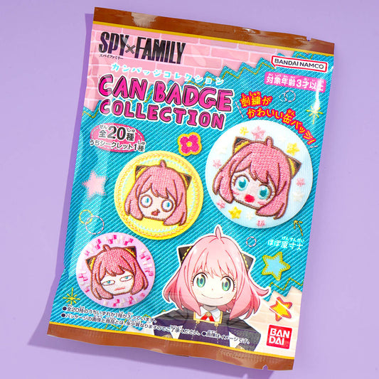 Spy x Family Embroidered Can Badge Collectible