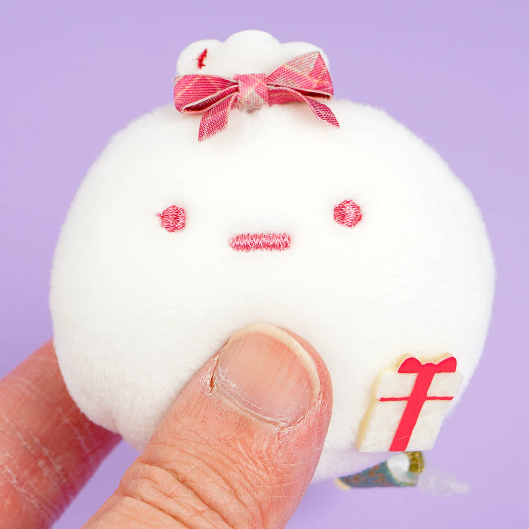 Sumikko Gurashi Strawberry Christmas Plushie - Furoshiki / Mini