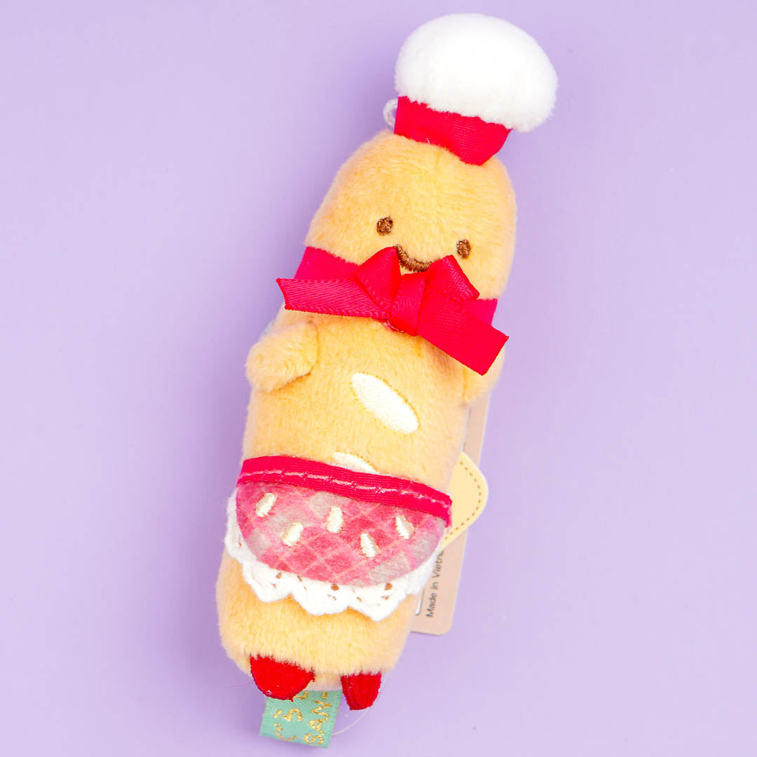 Sumikko Gurashi Strawberry Christmas Plushie - Pan Tenchou / Mini